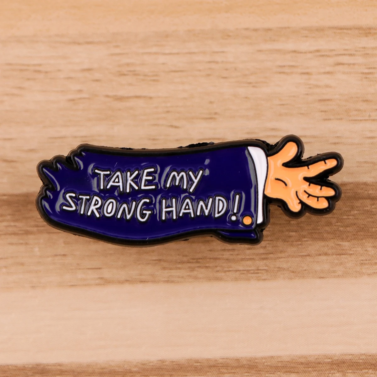 Metal color: Black Zinc Plated, Color: WHITE, Main Stone Color: WHITE - Rose Enamel Pin Lapel Pins Badges on Backpack Women Funny Quotation Brooch Clothes Jewelry Fashion Accessories Gift
