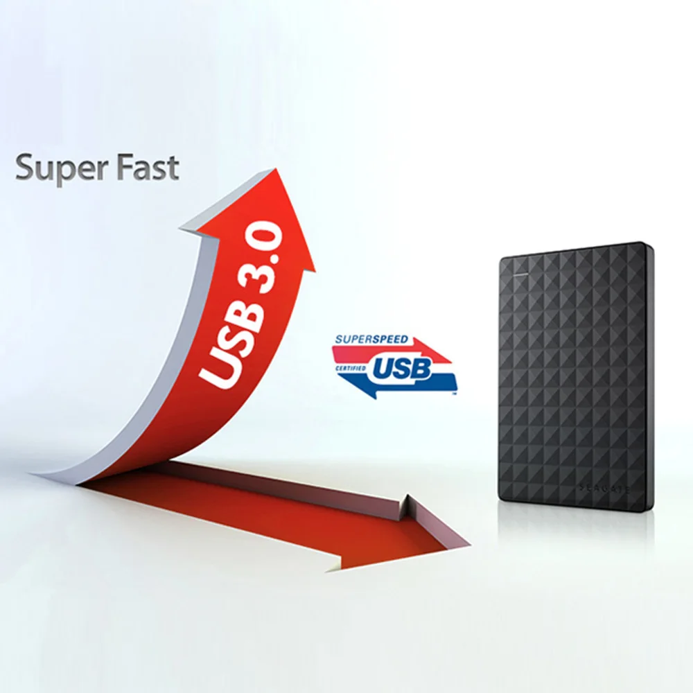4-1 LS Seagate-Disco r?gido externo, disco r?gido portátil, USB 3.0, 320GB, 2,5"