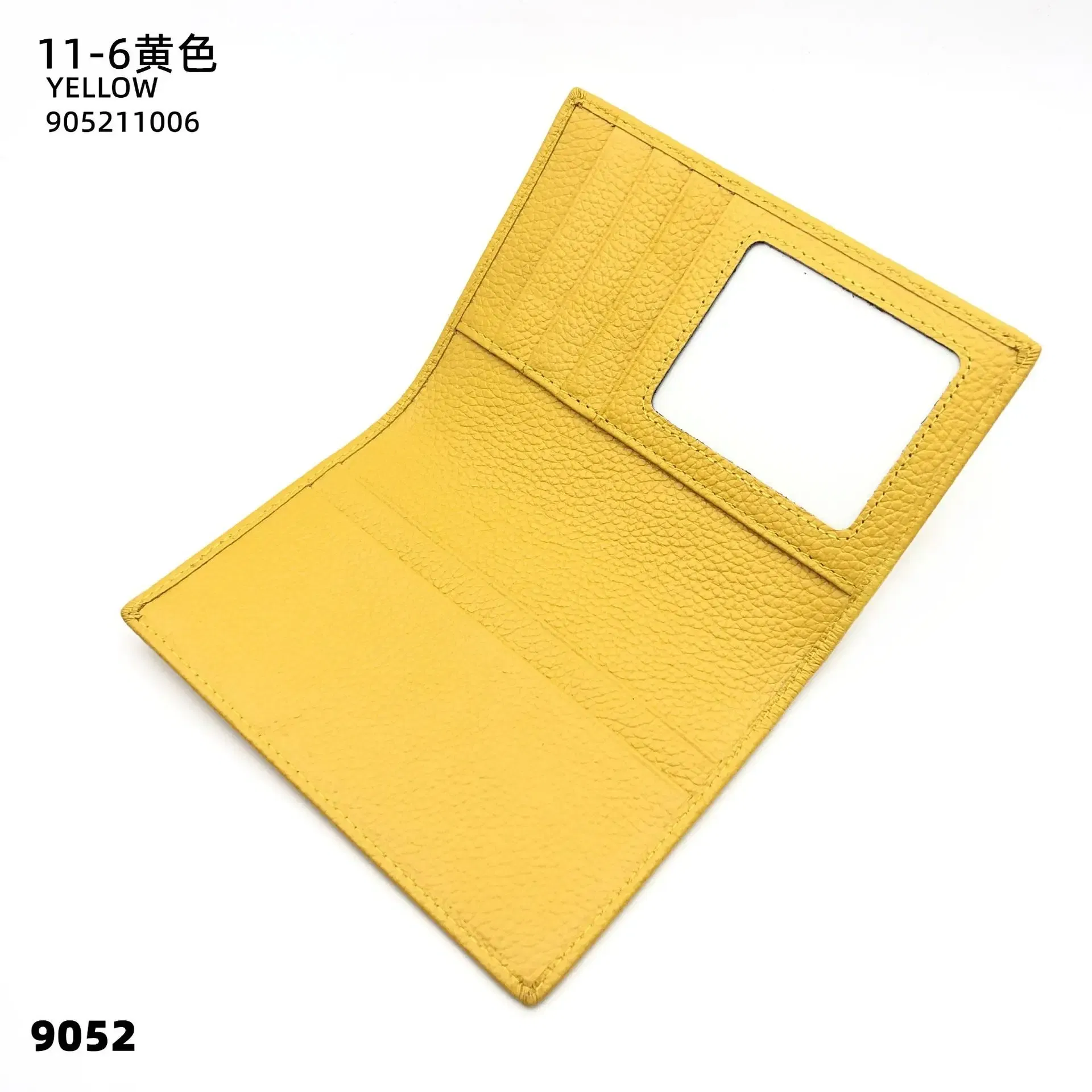 Color: Khaki - 100% Cowhide Passport Holder Factory Genuine Leather Engrave Letters Men Women Passport Cover Customized Name Travel Card Wallet