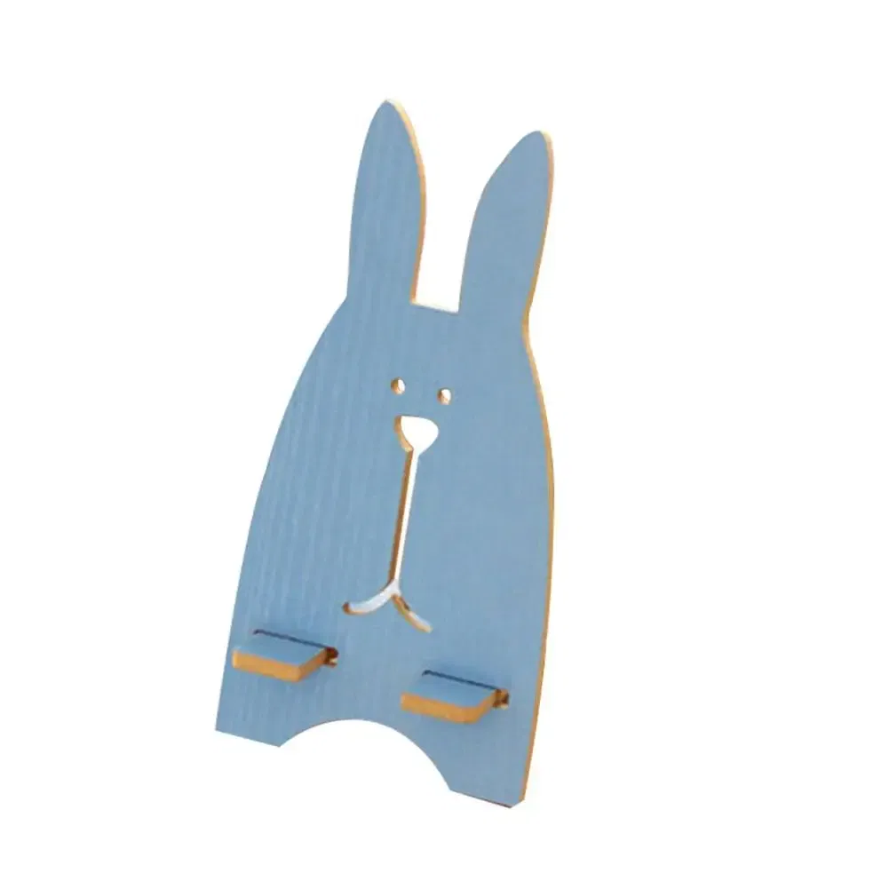 Color: black - Portable Wood Mobile Phone Cellphone Holder Desktop Mount Stand Bracket Rack Mobile Phone Accessories 2021