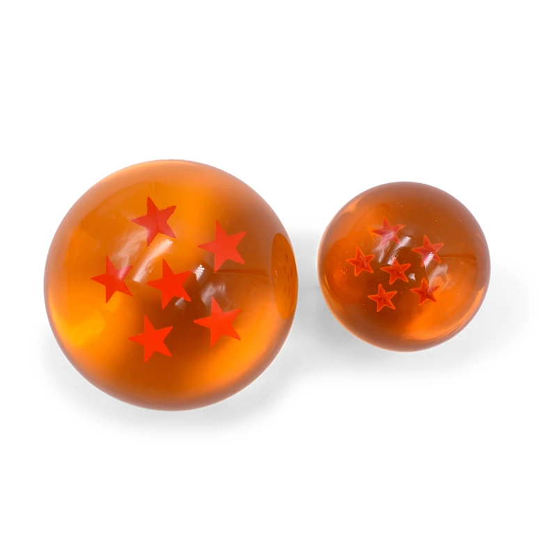 7Pcs/Set Dragon Ball Z 7 Stars Orange Crystal Ball Anime Figure Toys Anime Collection Model Dolls Home Room Decor Birthday Gifts