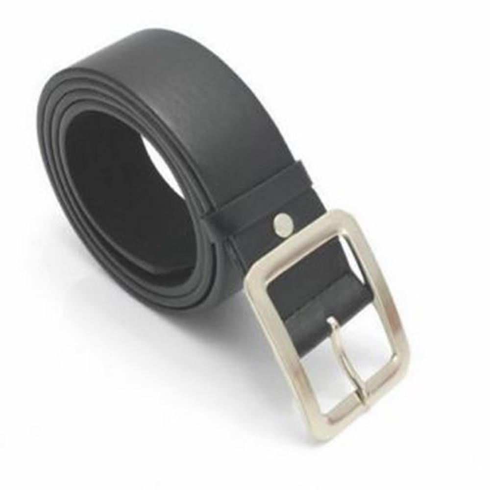 Color: WHITE - Business Men Luxury Belt Casual Pin Buckle Waist Strap Faux Leather Belt Waistband Clothes Accessory р?µм?µнь му?¶ской