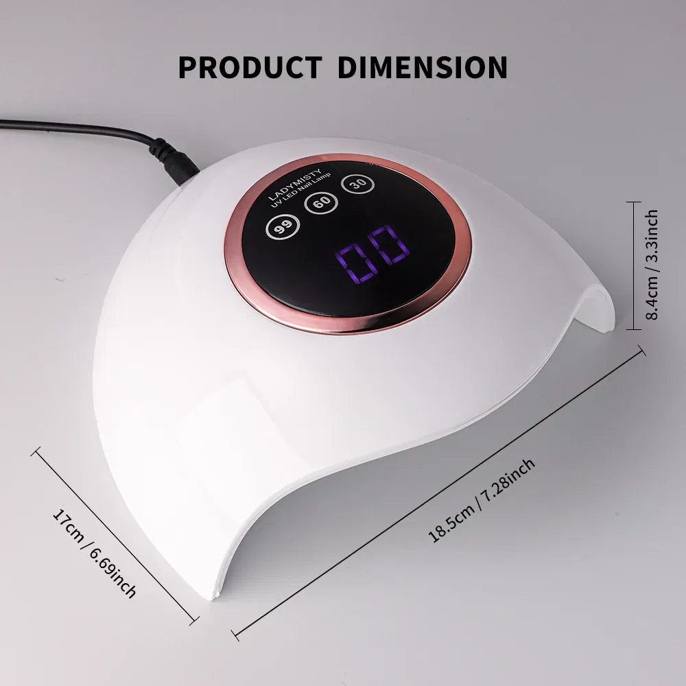 Nail Dryer Machine Portable USB Cable Home Use UV Light for Nails Drying Curing Manicure Varnish with 12pcs Beads UV LED Lamp
