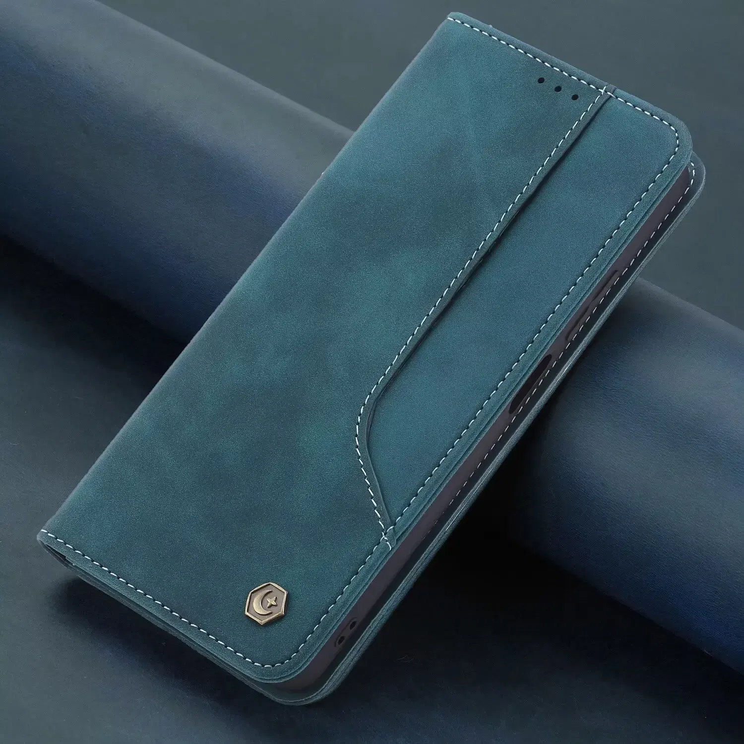Color: Blue, Material: PVC - Flip Leather Case For Xiaomi Mi 13 12T 11T 10T 11 12 Lite Pro 5G Poco F5 X5 Pro M6 M5S M4 F4 F3 X3 X4 GT Magnet Wallet Cover