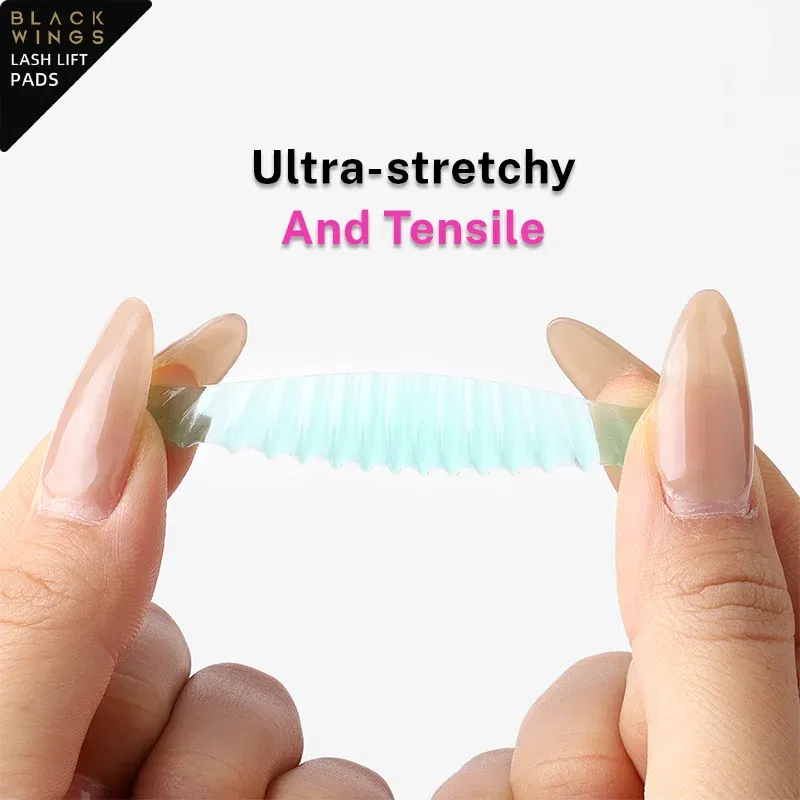 4pirsBlackwings silicone eyelash protector, eyelash stick shield, 3D eyelash curler accessory, keratin eyelash curling silicone