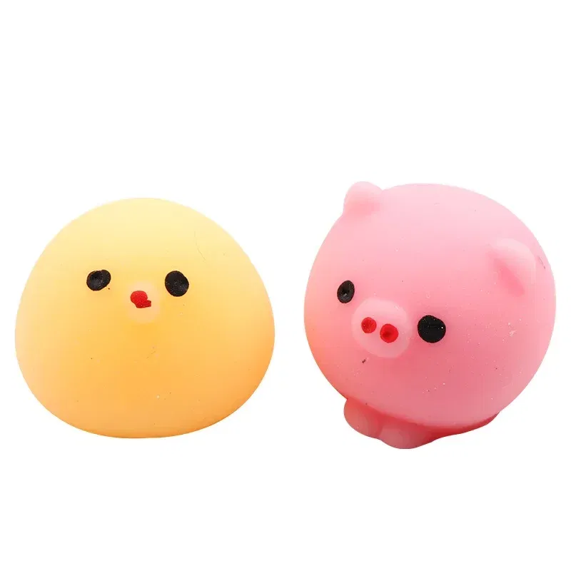 10Pc Kawaii Mochi Squishies Animal Squishy Toys Antistress Ball Squeeze for Kids Birthday Party Favors Pinata Fillers Goodie Bag