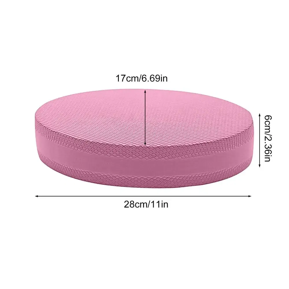 Color: Pink, Ships From: CHINA - Yoga Balance Pad Stability Cushion Foam Board Workout Exercise Trainer Anti-Slip Comfortable Stability Training Balance