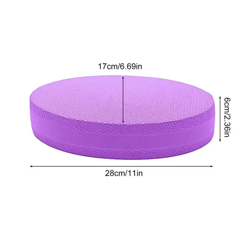 Color: Pink, Ships From: CHINA - Yoga Balance Pad Stability Cushion Foam Board Workout Exercise Trainer Anti-Slip Comfortable Stability Training Balance
