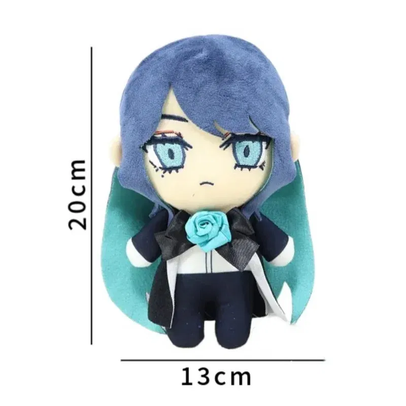 Color: WHITE - 16cm New Ado Hibana Plush Toy Ado Merch Plush Singer Goods Ado Accessories Plushies Doll Singer Ado Stuffed Animal Soft Toy Gift