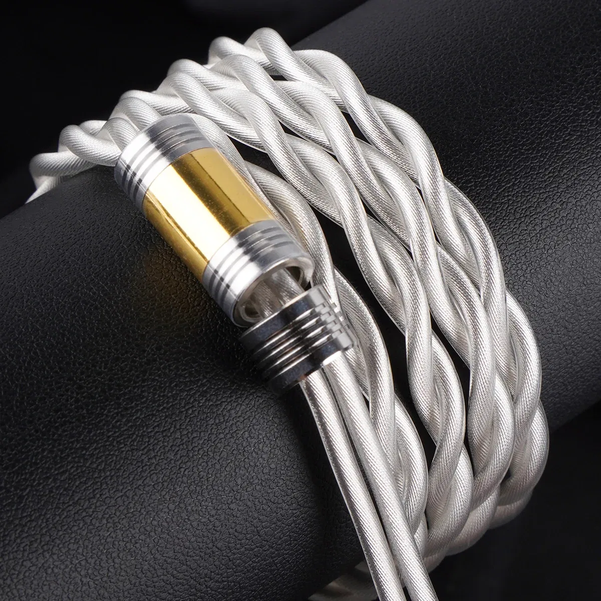 Color: Deep Yellow - NiceHCK SnowCat HiFi Cable 6N OCC+6N Silver Plated OCC Earphone Wire 3.5/2.5/4.4 MMCX/2Pin/QDC for Kima Galileo Aria FH11 HOLA