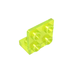 Color: army green - MOC PARTS GDS-642 ANGULAR PLATE 1.5 BOT. 1X2 2/2 compatible with lego 99207 children's toys Assembles Building Blocks Technical