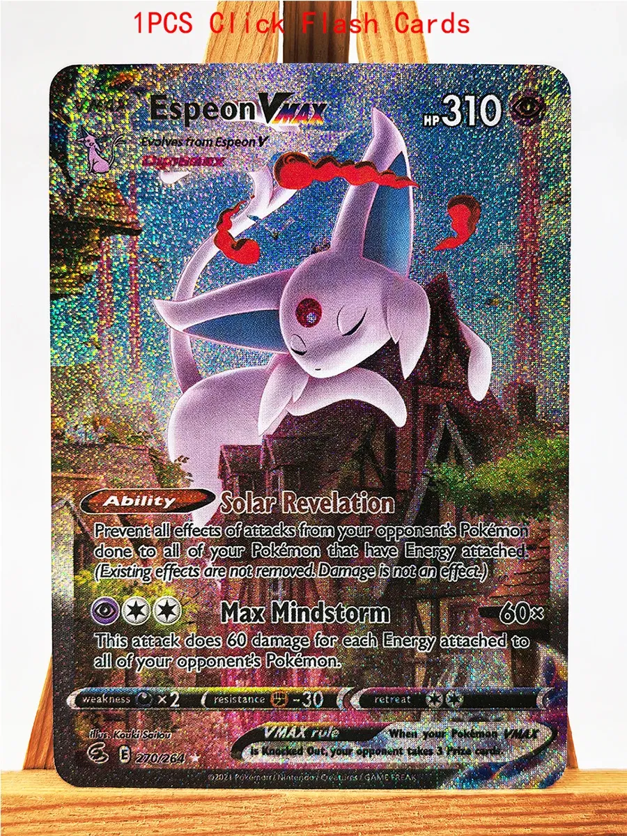 Color: WHITE - Umbreon Eevee Sylveon Leafeon Glaceon Toys Hobbies Hobby Collectibles Game Collection Anime Cards