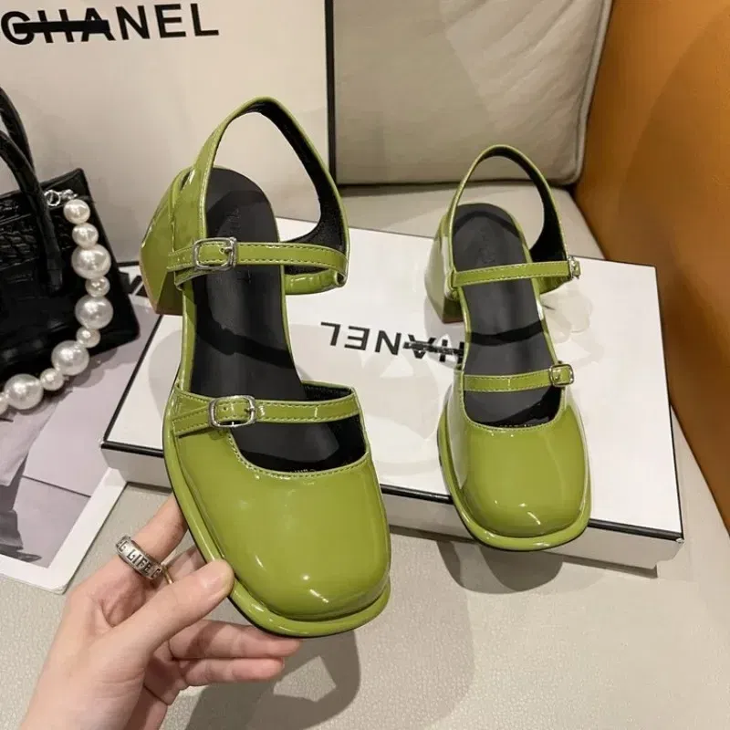 Color: Beige, Shoe Size: 37 - Non-slip Round Toe Sandals Ladies Casual 2023 Summer Hollow Beach Elegant Shoes Korean Fashion Party Shoes Design 2024