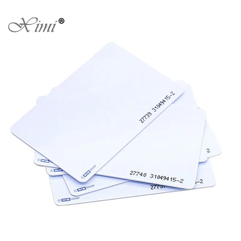 Color: BROWN - 26/37bit 125khz H-ID card Prox Clamshell 1326 Card RFID Rewritable Proximity Thick Writable Rewrite Access control rfid Card