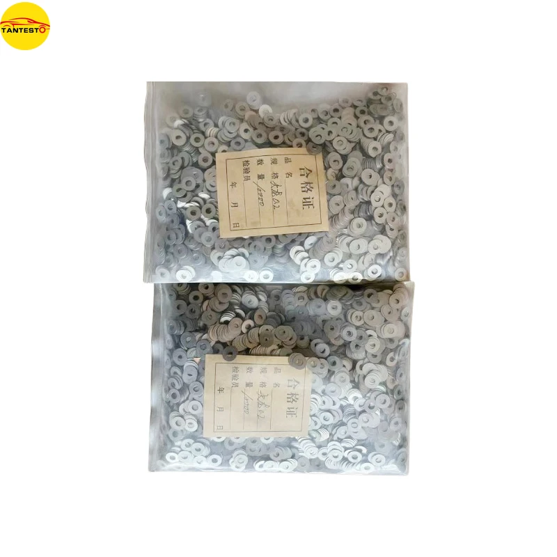 Color: Dark Grey - 500PCS Thick 0.1-1mm Diesel Injector Nozzle Pressure Adjusting Washer Gaskets for Cummin STR Engine Pump