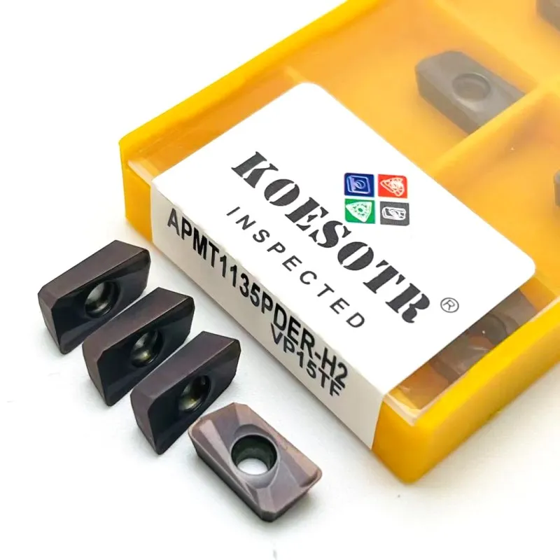Angle: 75?°, Shank Diameter: 6mm - APMT1604 APMT1135 PDER M2 H2 VP15TF carbide insert milling cutter APMT 1135 APMT 1604 end milling cutter CNC milling cutter