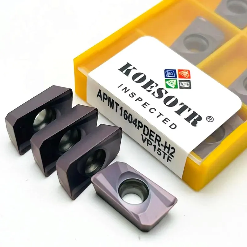 Angle: 75?°, Shank Diameter: 6mm - APMT1604 APMT1135 PDER M2 H2 VP15TF carbide insert milling cutter APMT 1135 APMT 1604 end milling cutter CNC milling cutter