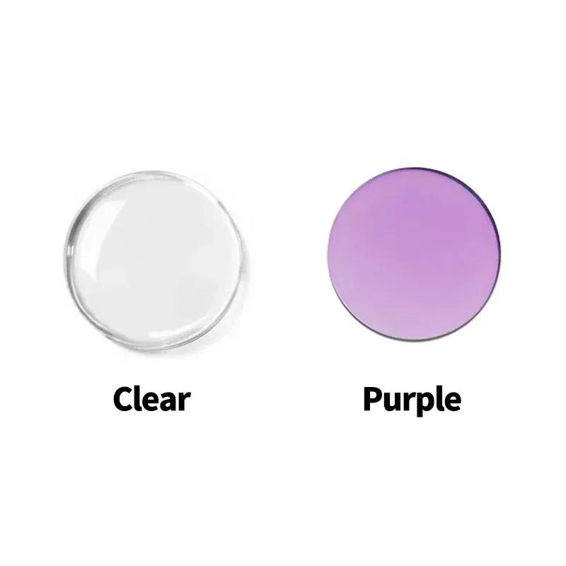 Lenses Color: Red, Lens Index: 1.61 - Aspheric Prescription Progressive Photochromic Lenses multifunctional Indoor Outdoor Chameleon Gray Brown Astigmatism