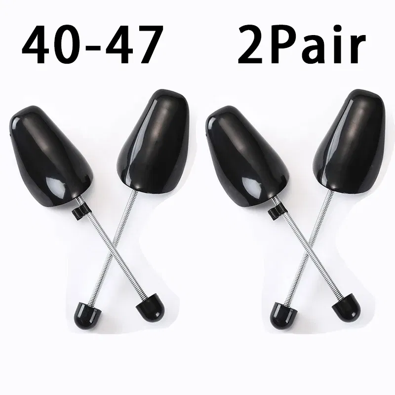 Color: Gold - 1Pair Spring-loaded qualitative shoe stretcher Anti-deformation Inner support Shoes expander Shaping Anti Wrinkle Shoe Lasts