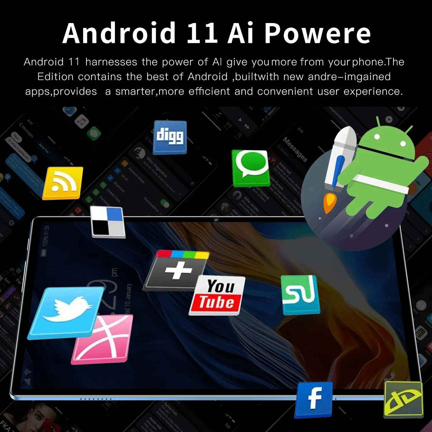Color: black, Ships From: CHINA - Top BDF Android 10.1 Inch Tablet Pc Google Play Octa Core Dual Cameras Dual SIM 3G Phone Call Tablets Bluetooth Wifi 4GB+ 64GB