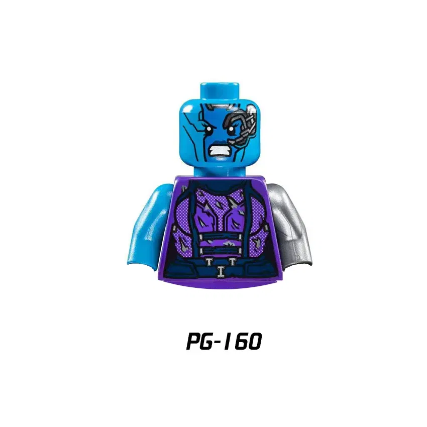 Color: Gold - Marvel Blocks Brick Hero Batman Joker Superman Catwoman Mini Figure Building blocks Hot Toy Children's party gift