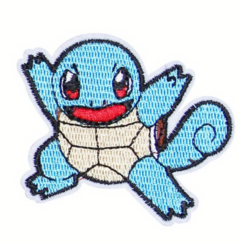 Color: Copper - Anime Game Cute Duck Patch for Clothing Cartoon Animals Badges Iron On Patches Sewing Fabric Patch Stripes Diy Patch Sticker