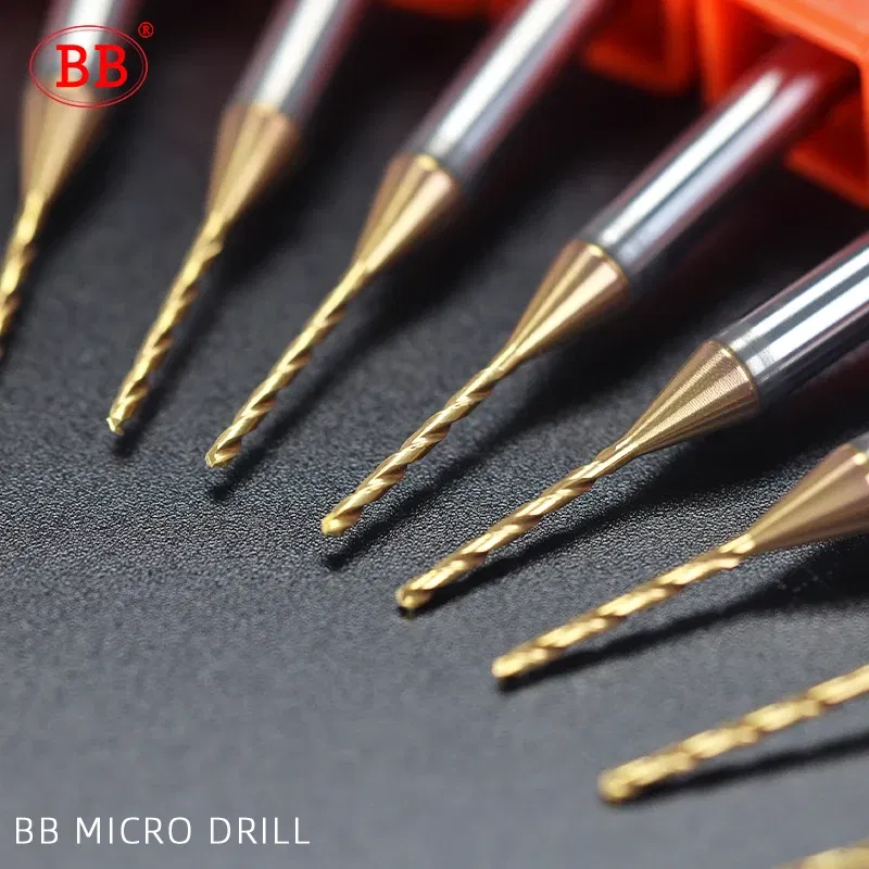 Hole Diameter: Other - BB 2.03-3.75mm Micro Drill Mini Coated Solid Carbide Bit Metal Iron Steel Hole Drilling 3xD Cutting Length D=4mm CNC Tool 1pcs