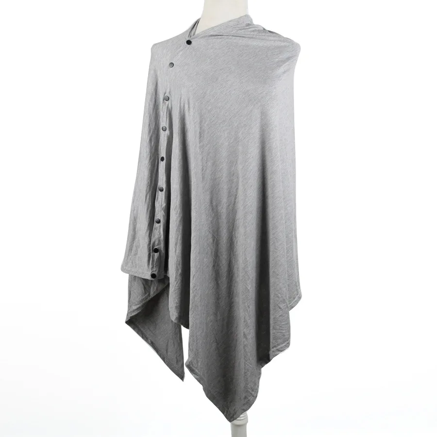 Color: GRAY, Ships From: CHINA - Baby Nursing Covers Buckle Close Baby Car Seat Cover Multi-Function
