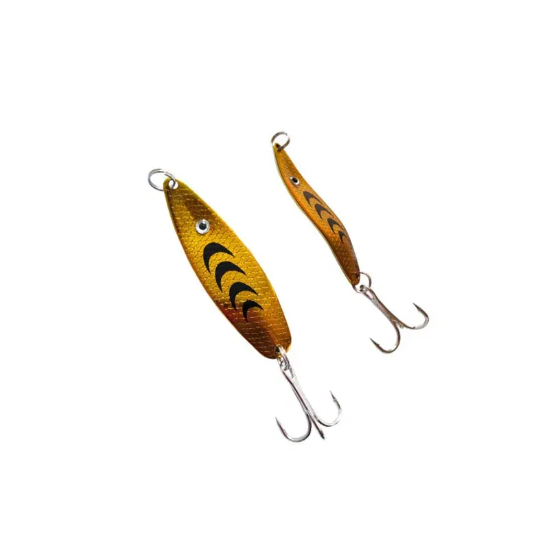 Color: WHITE - 1PCS Fishing Lures 7g Spoon spinner bait Wobblers Jig Lures pesca isca artificial VIB Sequins Hard Baits for Carp Fishing Tackle