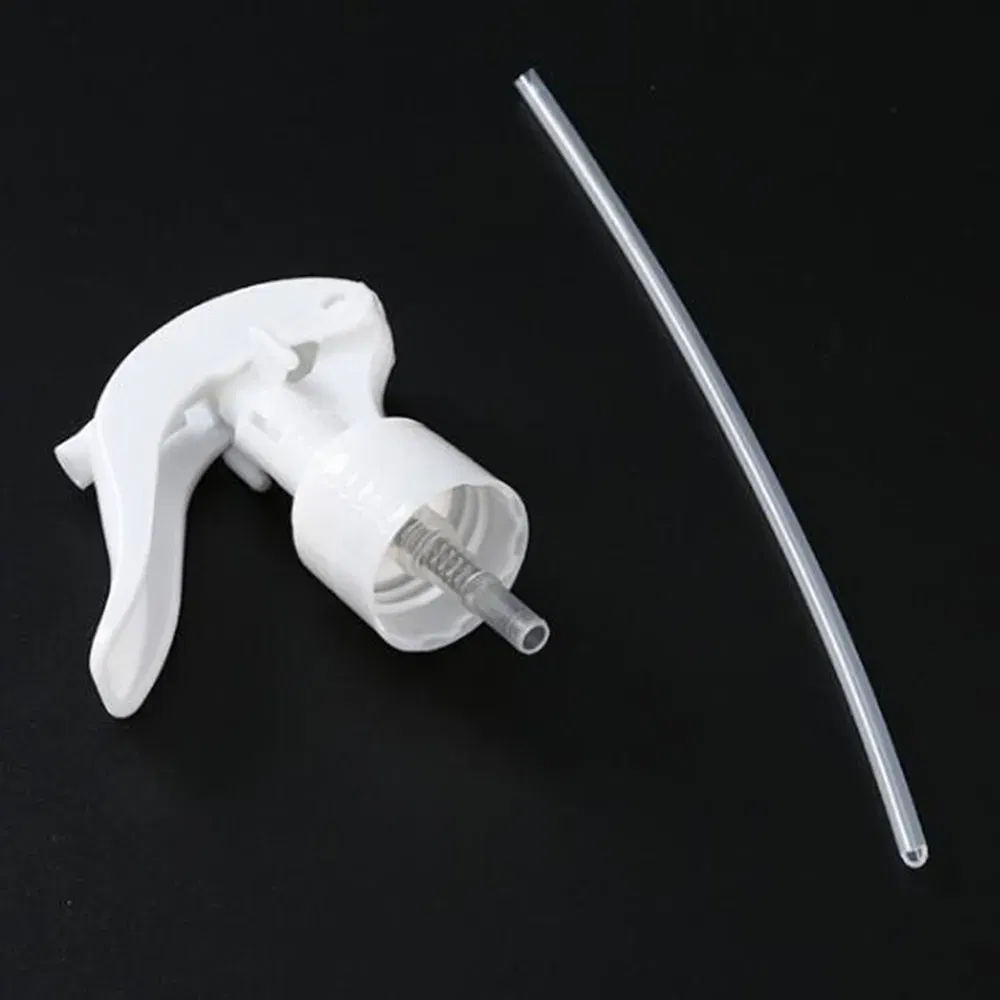 Color: Clear, Specifications: 60ml - Plastic 24-410 28-410 mini trigger sprayer with 6.3  inch dip tube with lock button