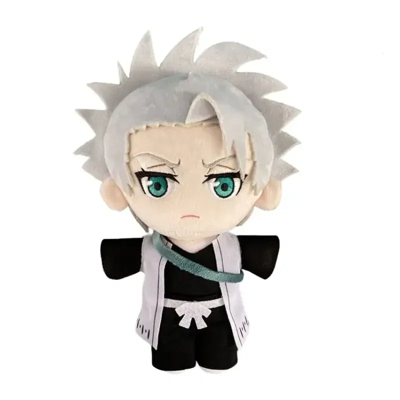 Color: GRAY - Anime BLEACH Plush Toy Kuchiki Byakuya Kurosaki ichigo Aizen Sousuke Zaraki Rukia Ichimaru Gin Stuffed Doll Soft Figure Fan Gift