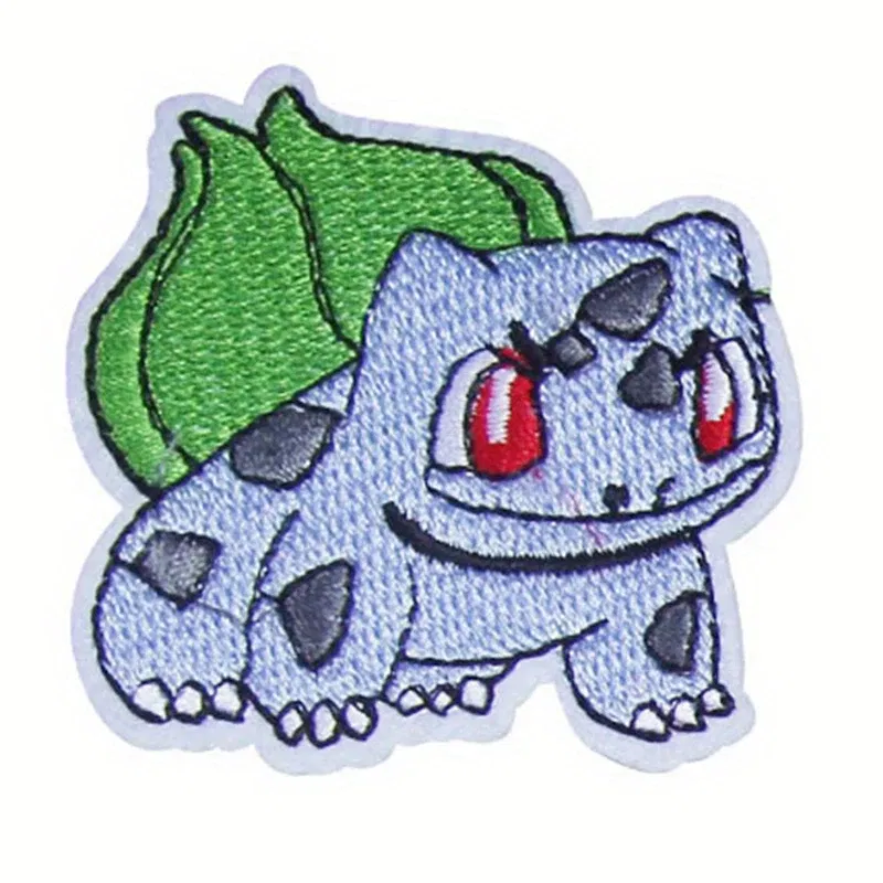 Color: Antique Copper - Kawaii Animals Patch Anime Game Embroidered Patches For Clothing DIY Iron on Patches For Clothes Jacket Cartoon Patch Stickers