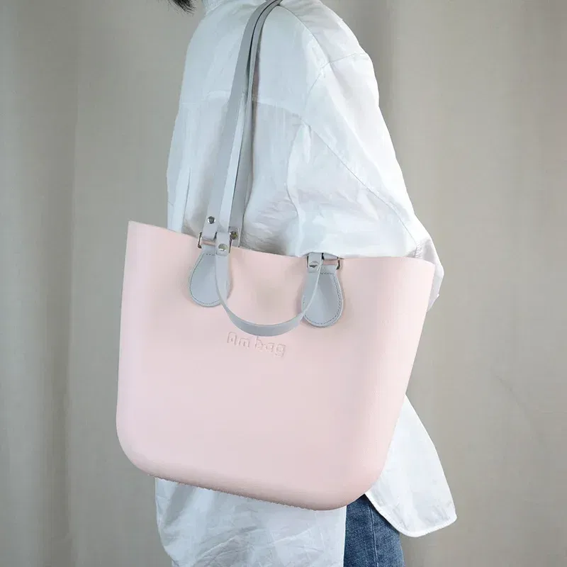 Color: Beige - New O bag Multifunctional Strap handles For obag Girl Women Hand Shoulder straps long short belts Handbags accessories