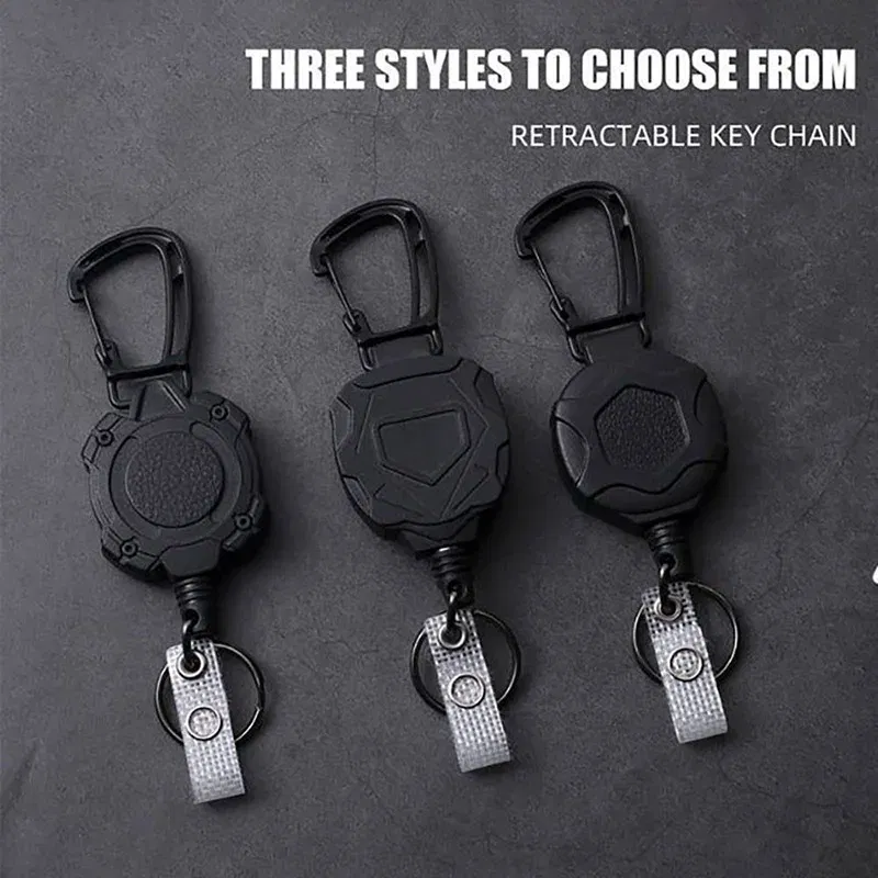 Color: GRAY - ID Card Holder Bus Card Cover Case Badge Reel Clip Badge Clip Heavy Duty Badge Clip Retractable Badge Holder ID Badge Holder