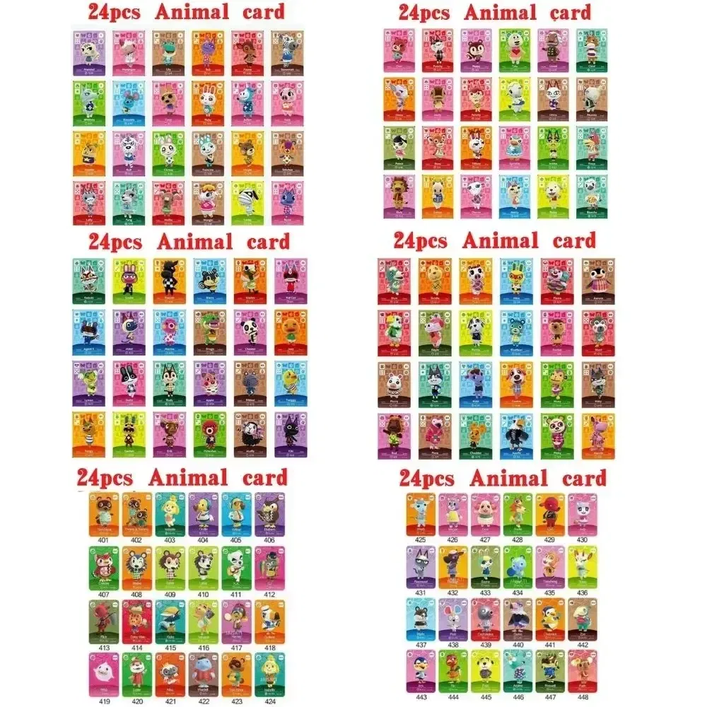 Color: nine - Animal Crossing New Horizons Amxxbo card for NS Switch games Amxxbo Card new leaf welcome Welcome amibo Cards Series 1 To 5