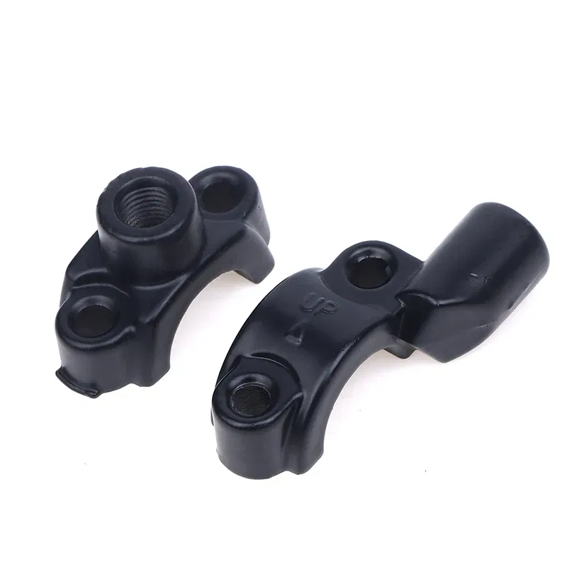 Color: Lavender - New 22mm Handlebar 10mm ThreadMotorcycle Master Cylinder Brake Lever Mirror Mount Clamp Rear View Mirror Holder Adapter
