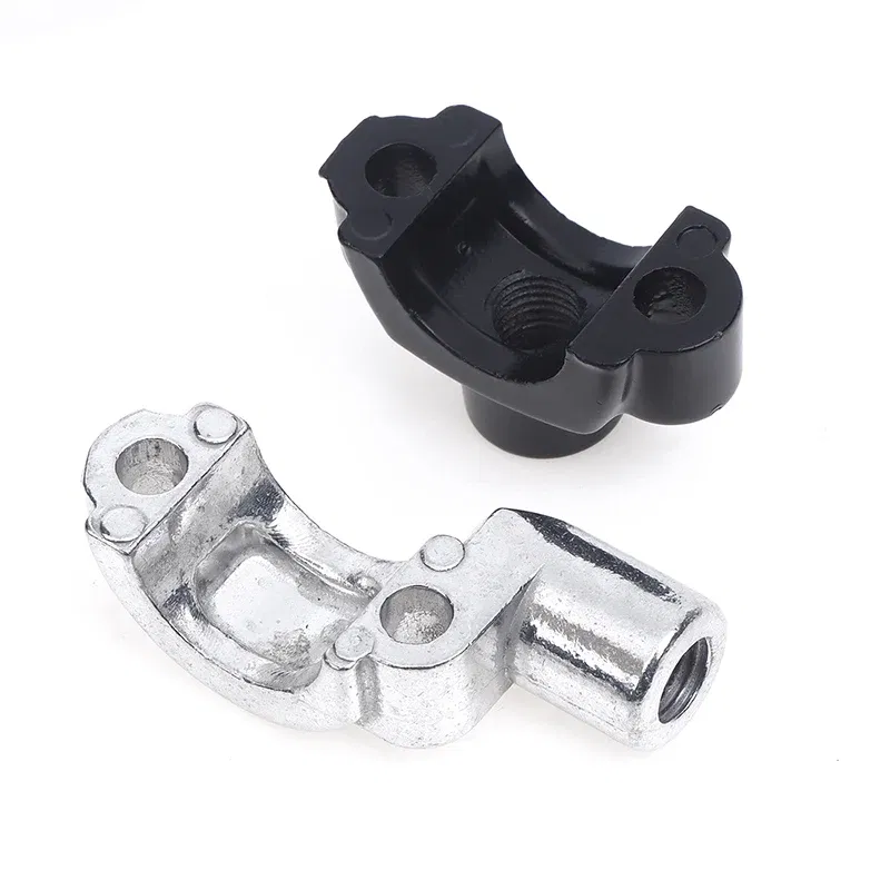 Color: Lavender - New 22mm Handlebar 10mm ThreadMotorcycle Master Cylinder Brake Lever Mirror Mount Clamp Rear View Mirror Holder Adapter