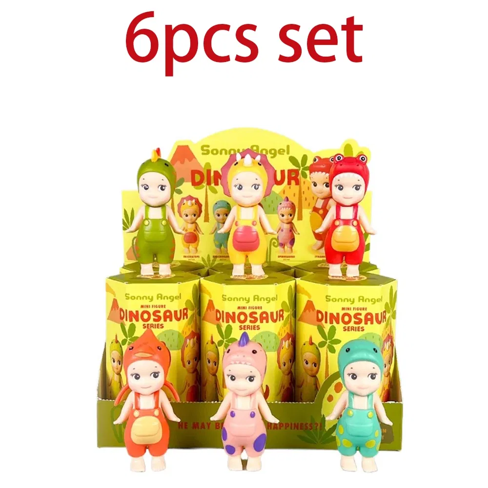 Color: Silver - Angel Good Luck Standing posture Sunny Angel Doll Blind Box Hot Selling Trendy Play Handmade Car Cake Ornament