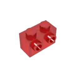 Color: Dark Red - MOC PARTS DIY GDS-634 BRICK 1X2 W. 2 KNOBS compatible with lego 11211 children's toys Assembles Building Blocks Technical