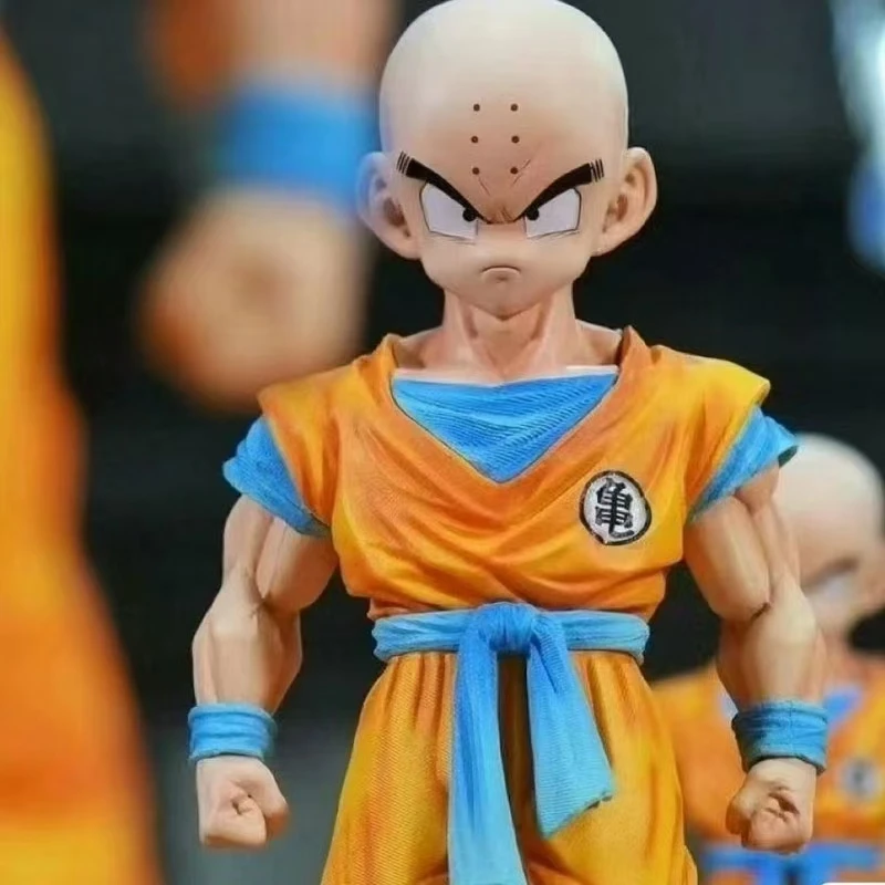 Color: WHITE - Anime Dragon Ball Z Figure Gohan/Krillin Figure Pvc Model Statue Doll Collection Decoration Figurine Model Toys Birthday Gift