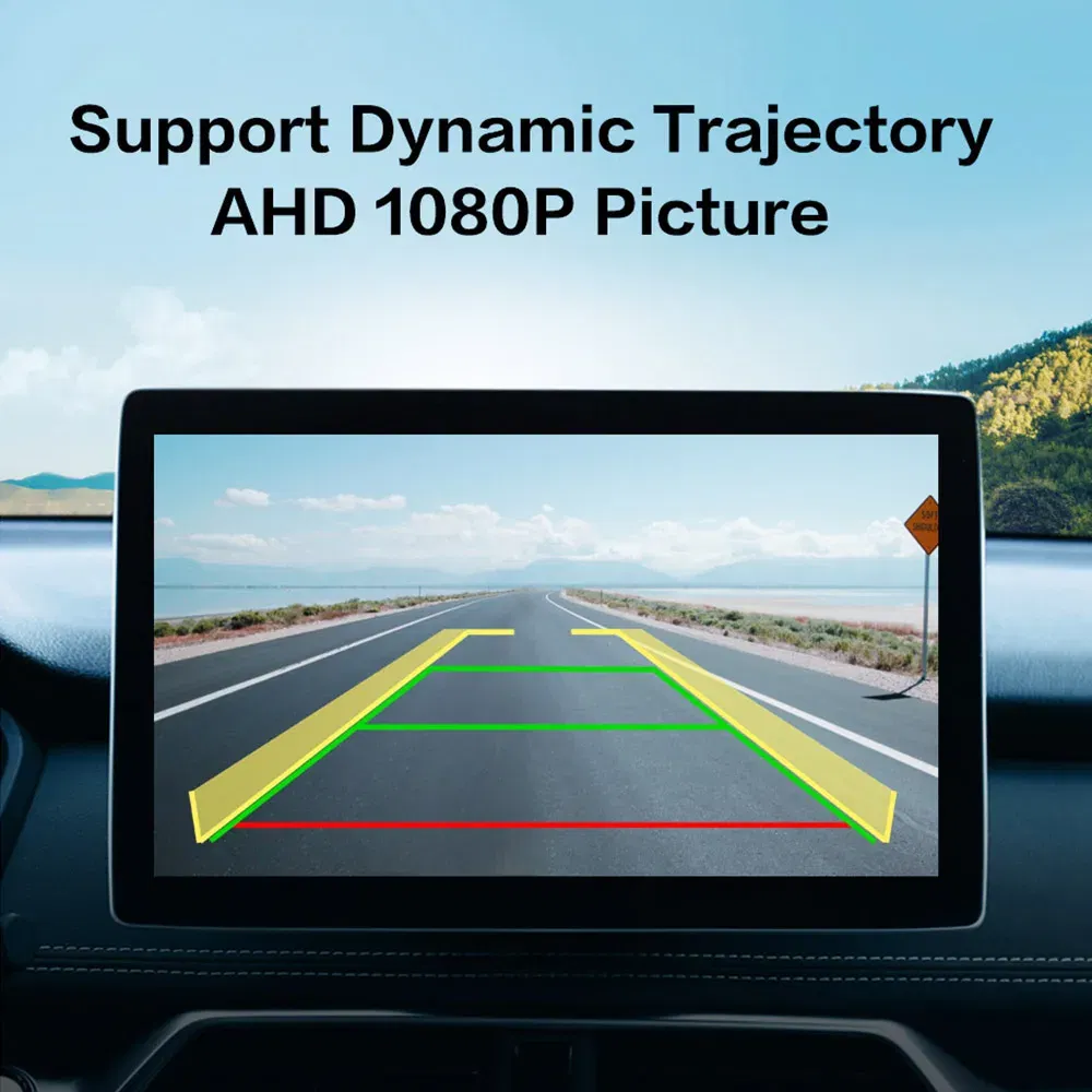 AHD 1080P Car Rear View Camera Fisheye Lens Night Vision Waterproof Universal Vehicle Reverse Blackup Camera AHD dynamic