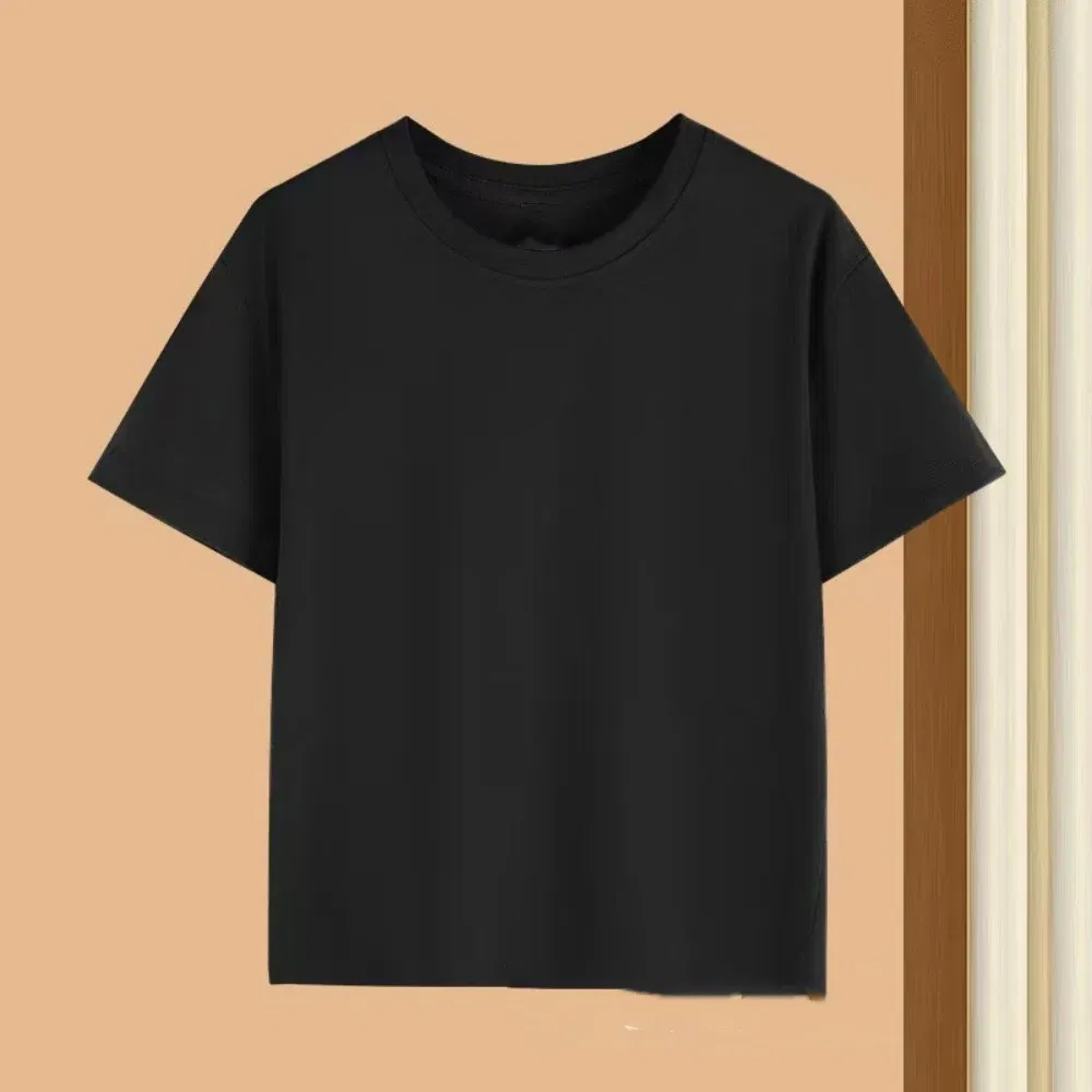 Color: Blue, Kid Size: 2T - Summer Huntrix Kpop Demon Hunters Graphics Cool Printed Girls Boys T Shirts High Quality Fashion Causal Tee Cotton Children Tops