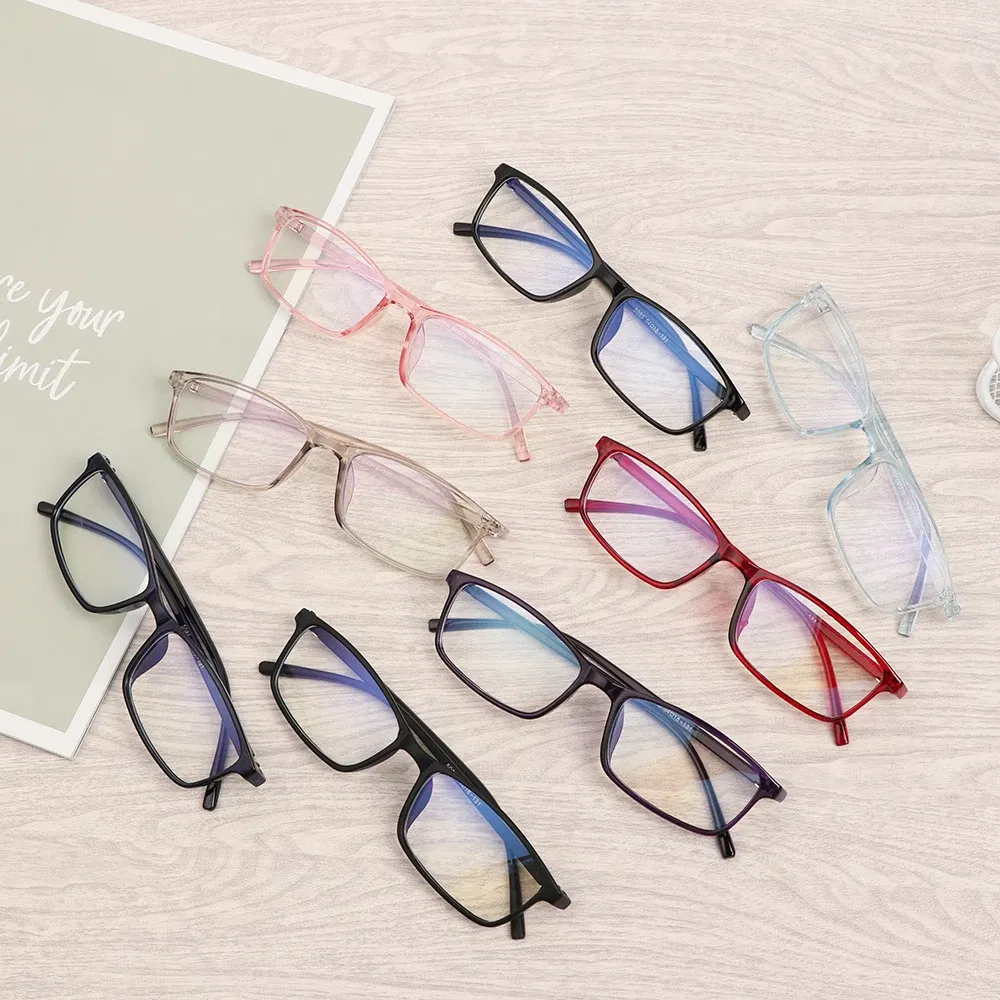 Frame Color: Brown - Anti Light Glasses Ray Blue Fashion Anti Blue Fatigue Protection Blocking Goggles Eye Square Radiation Computer Games Glasses