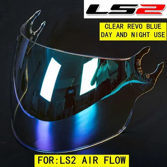 Color: Dark Grey - LS2 AIRFLOW helmet wind shield LS2 OF 562 helmet visor replacement parts