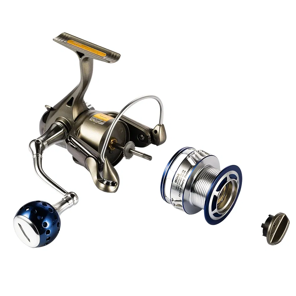 Color: Light Grey, Ships From: CHINA, Bearing Quantity: 7, Spool Capacity: 6000 Series - RYOBI FISHING KING ?… ?…? ?…? Reels Spinning Wheel 6+1BB Gear Ratio 5.0:1/5.1:1 Drag 2.5-10kg Fishing Coil