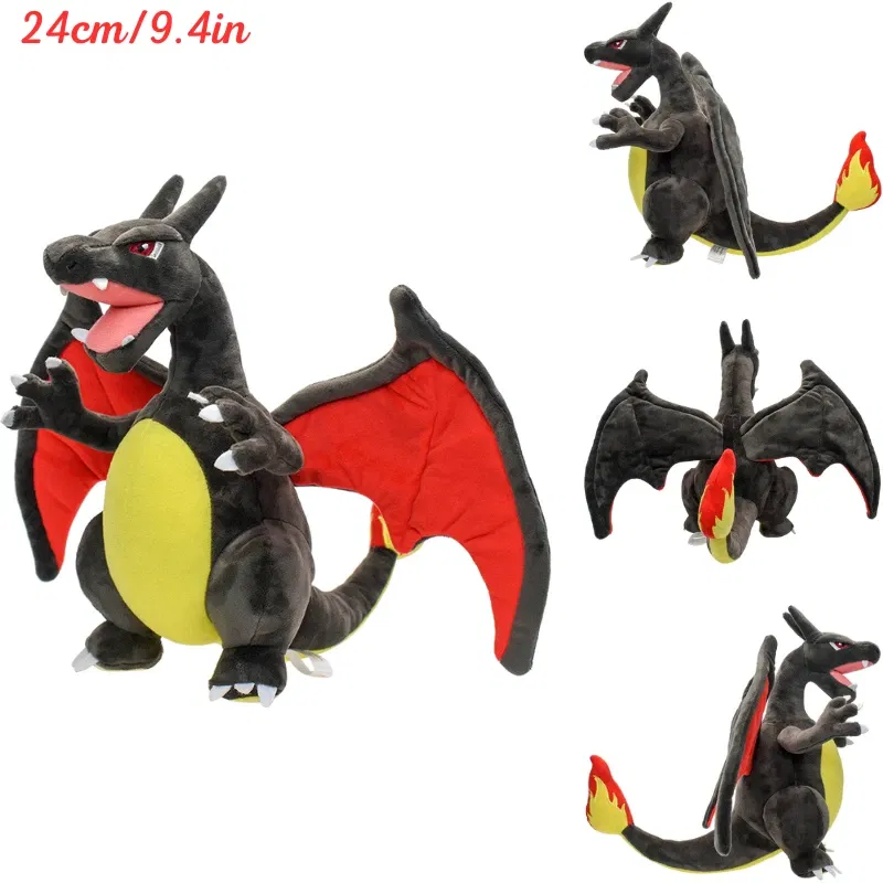 Color: Colorful - Pokemon Shiny Mimikyu Cubone Butterfree Plush Toys Anime Caterpie Shinx Charizard Stuffed Animal Peluche Dolls Birthday Gift Kid