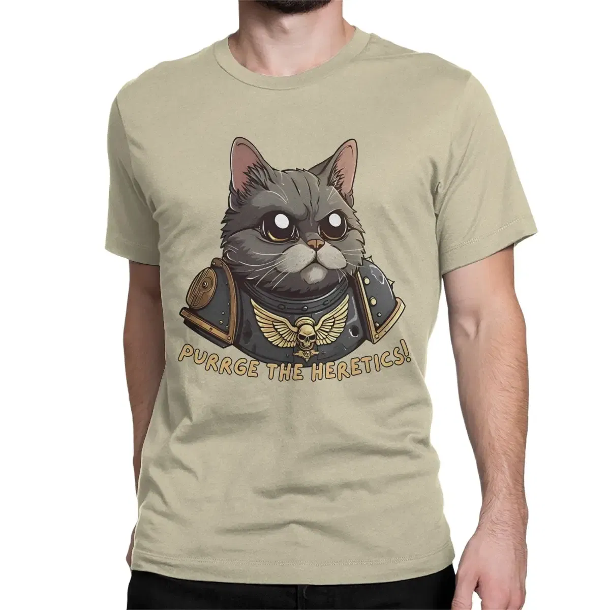 Color: Burgundy, Size: 5XL - Awesome Adeptus Astartes T-Shirt Men Women's O Neck Pure Cotton T Shirts W-Warhammer 40k Short Sleeve Tee Shirt 6XL Tops