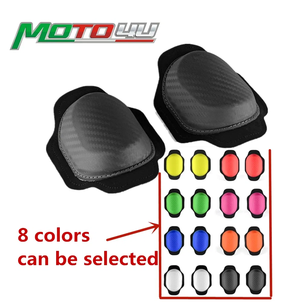 Color: Blue - High Quality Universal Motorcycle Knee Pucks Sliders Protective kneepad Kneepad Sliders