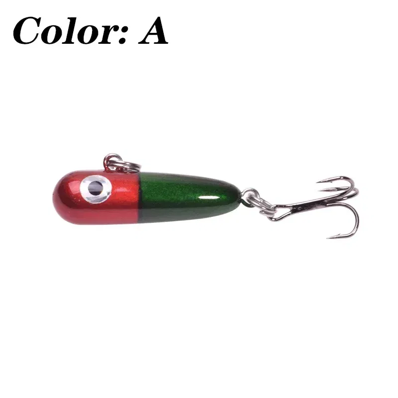 Color: WHITE - 1 Pc Sinking Pencil Fishing Lure 3cm 2.8g Miniature Jigs Wobblers Plastic Artificial Hard Bait for Bass Trout Fishing Tackle