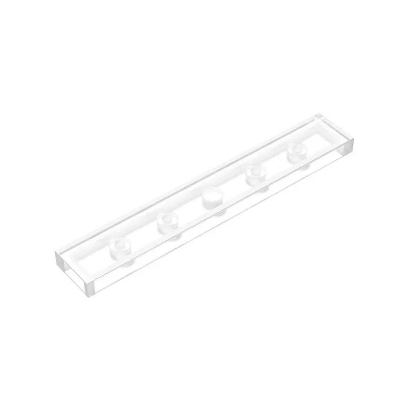 Color: Clear - Gobricks GDS-564 Tile 1 x 6 compatible with lego 6636 pieces of children's toys Building Blocks Technical